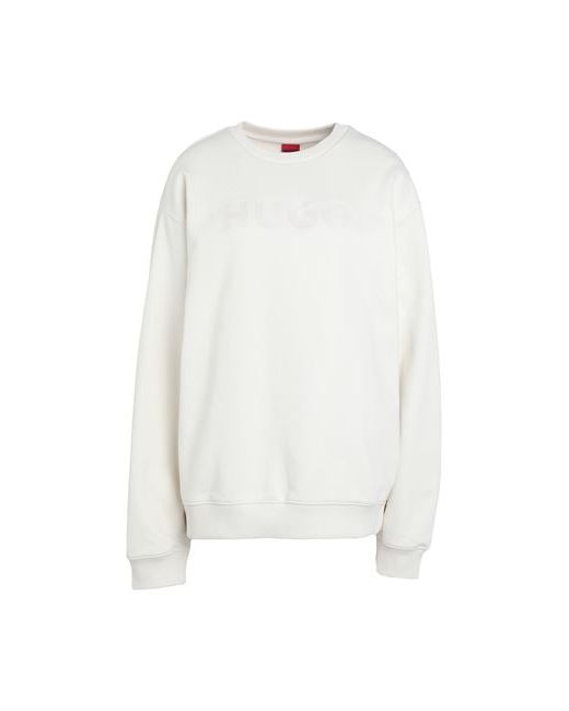 Hugo Boss Sweatshirt Cream Cotton Elastane
