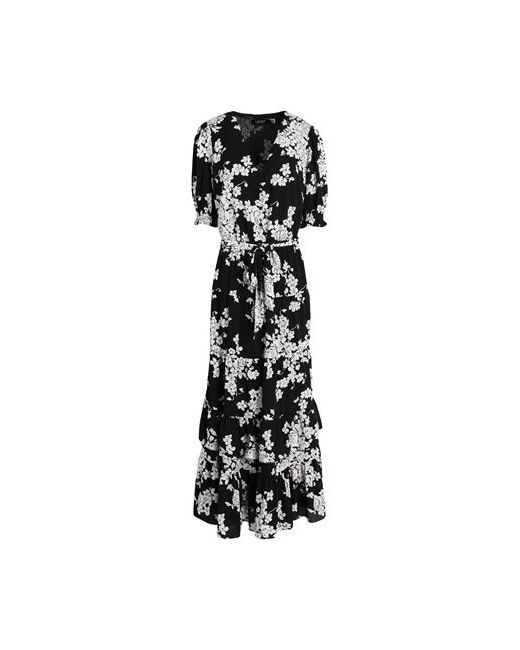 Lauren Ralph Lauren Floral Belted Bubble Crepe Dress Maxi dress Recycled polyester Elastane