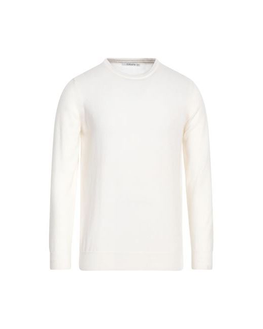 Kangra Man Sweater Ivory Cashmere