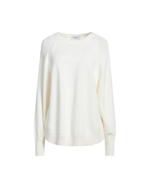 Gran Sasso Sweater Ivory Virgin Wool Viscose Cashmere