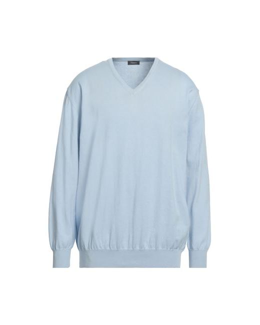 Rossopuro Man Sweater Sky Cotton