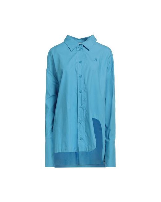 Attico Shirt Azure Cotton