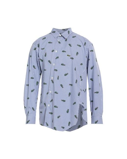 LACOSTE x COMME des GARÇONS SHIRT Man Shirt Azure Cotton
