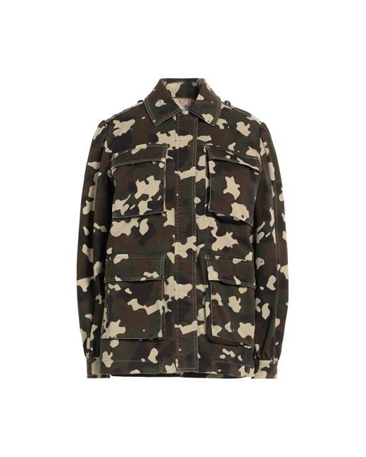 Pinko Jacket Military Cotton Elastane