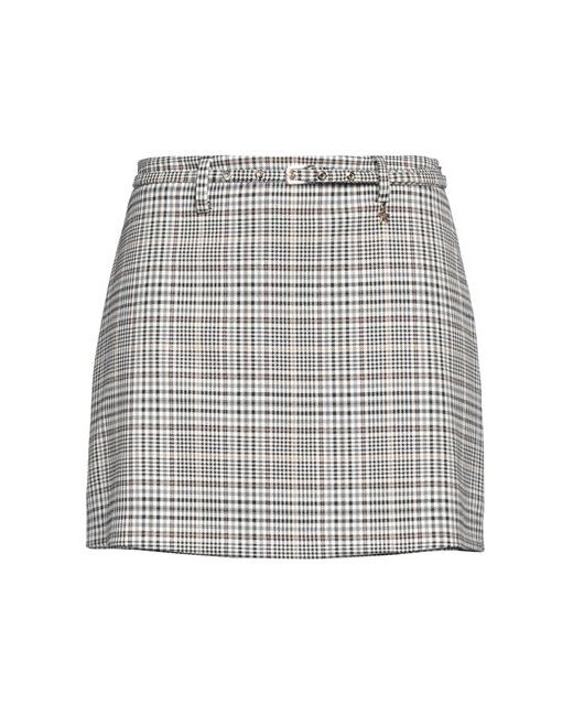 Queguapa Mini skirt Light Polyester Viscose Elastane