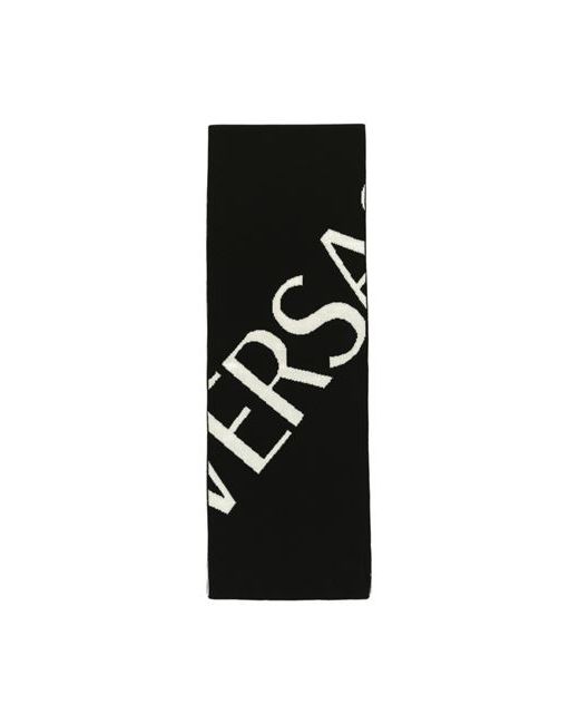 Versace Logo Wool Scarf