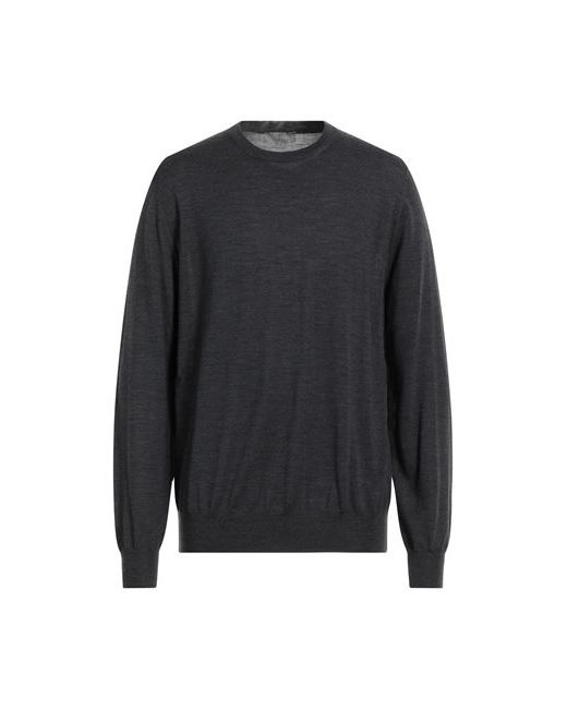 Canali Man Sweater Steel Merino Wool