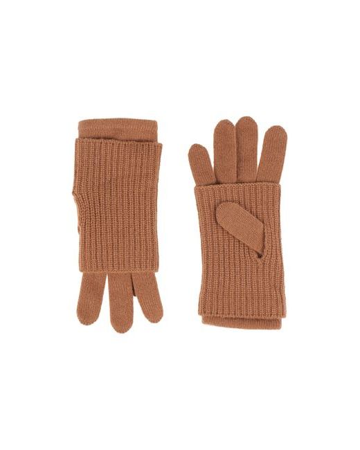 Be You By Geraldine Alasio Gloves Camel Cashmere