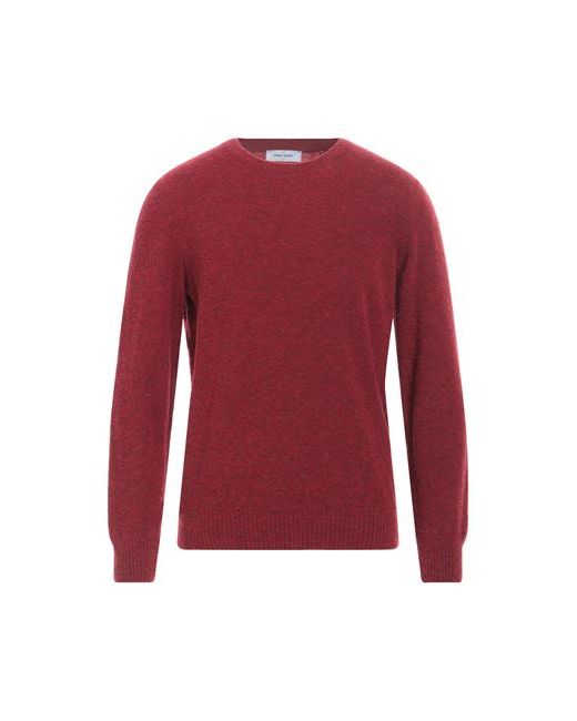 Gran Sasso Man Sweater Burgundy Virgin Wool Polyamide