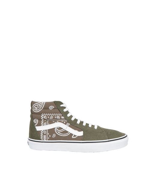 Vans Man Sneakers Military Soft Leather Textile fibers