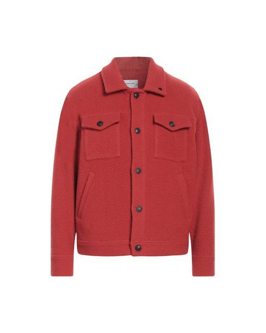 Gran Sasso Man Jacket Rust Virgin Wool Polyamide Cashmere