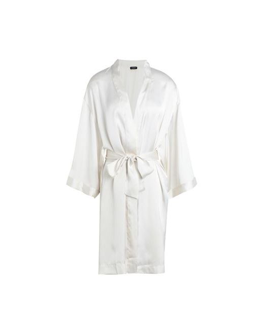 Emporio Armani Dressing gown or bathrobe Ivory Polyester
