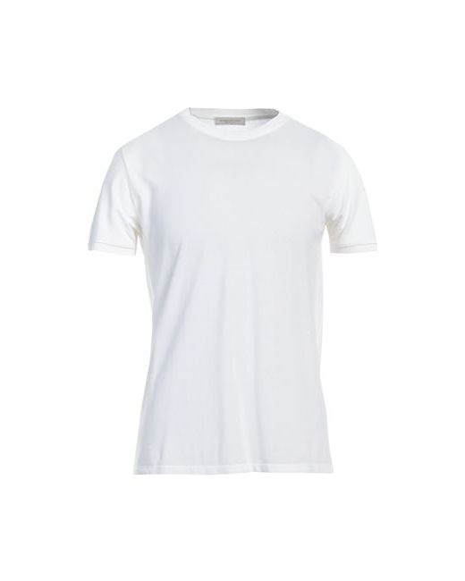 Rossopuro Man T-shirt Ivory Cotton
