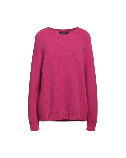 Weekend Max Mara Sweater Fuchsia Alpaca wool Polyamide Cotton Modal Elastane