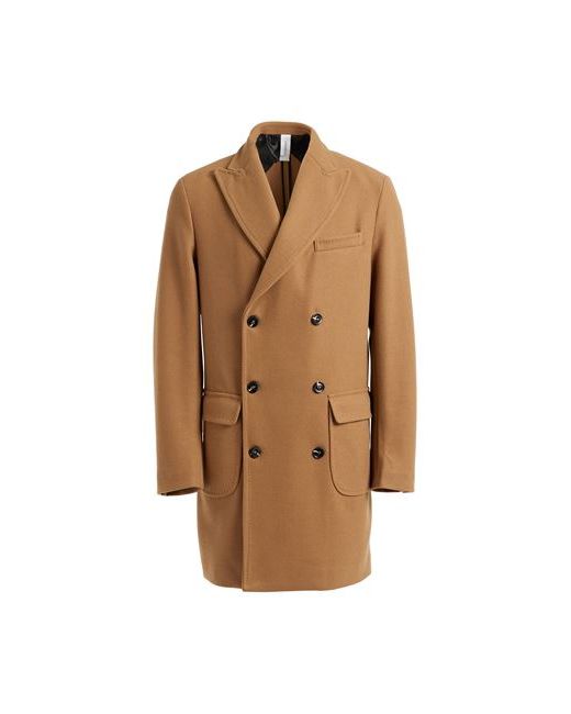 Stilosophy Man Coat Light brown Polyester