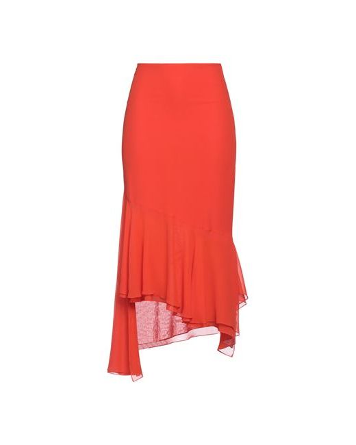The Andamane Midi skirt Coral Silk