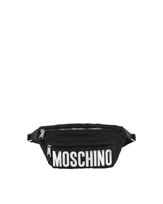 Moschino Quilted Logo Belt Bag bag Polyamide Acrylic Leather