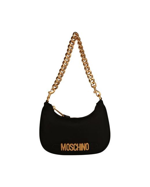 Moschino Logo Plaque Nylon Shoulder Bag bag Cotton Polyurethane