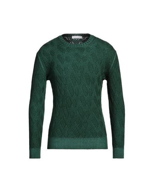 Filippo De Laurentiis Man Sweater Emerald Merino Wool