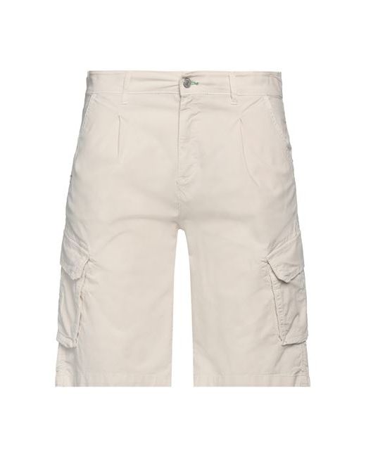 Grey Daniele Alessandrini Man Shorts Bermuda Cotton Elastane