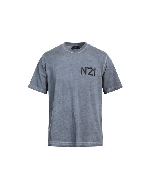 N.21 Man T-shirt Slate Cotton