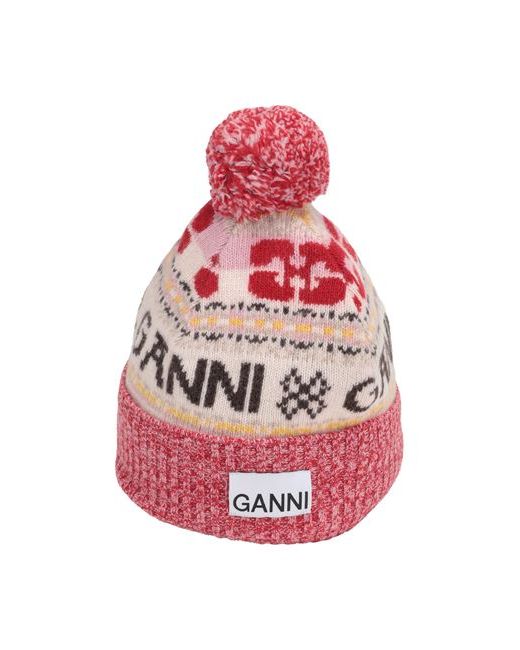 Ganni Hat Wool Recycled wool Polyamide