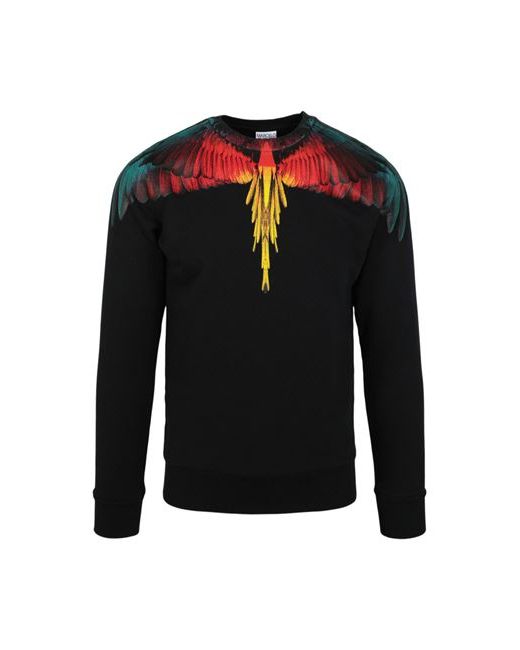 Marcelo Burlon Icon Wings Crewneck Sweatshirt Man Multicolored Cotton