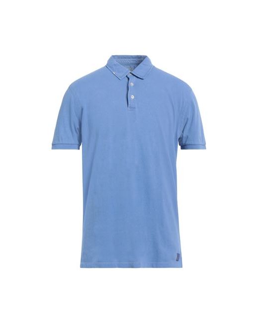 Bob Man Polo shirt Azure Cotton Elastane