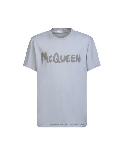Alexander McQueen Graffiti T-shirt Man Cotton