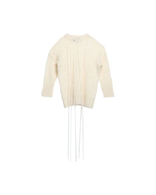 Isabel Benenato Sweater Ivory Mohair wool Polyamide
