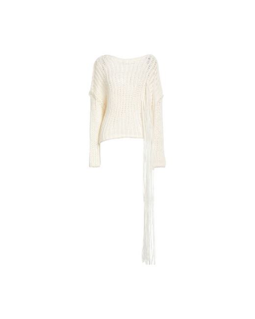 Isabel Benenato Sweater Cream Alpaca wool Polyamide Wool