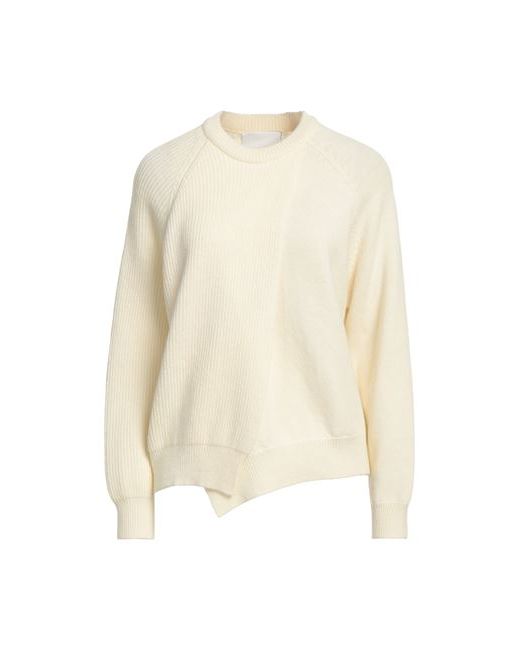 Erika Cavallini Sweater Ivory Wool Polyamide