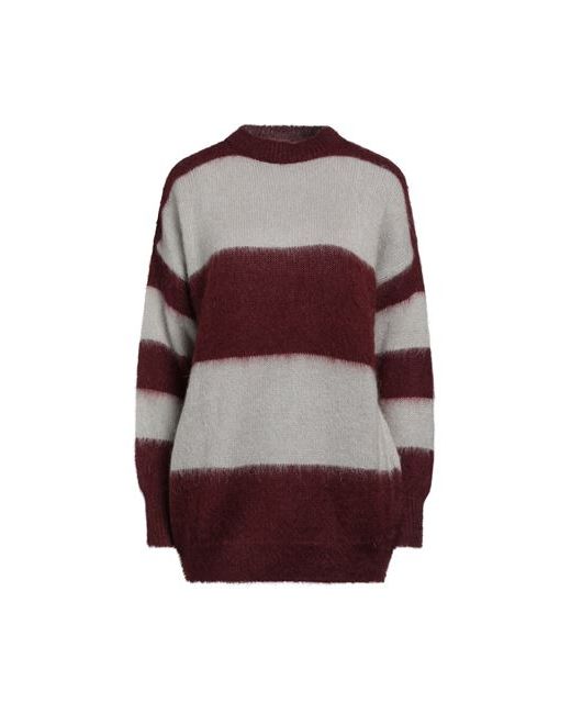 Vicolo Sweater Burgundy Acrylic Mohair wool Polyamide