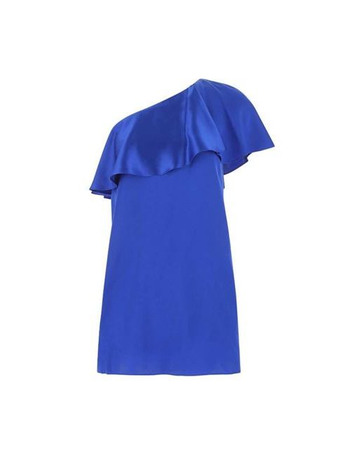 Saint Laurent One Shoulder Mini Dress Midi dress Silk