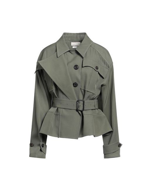 Alexander McQueen Jacket Military Wool Cotton