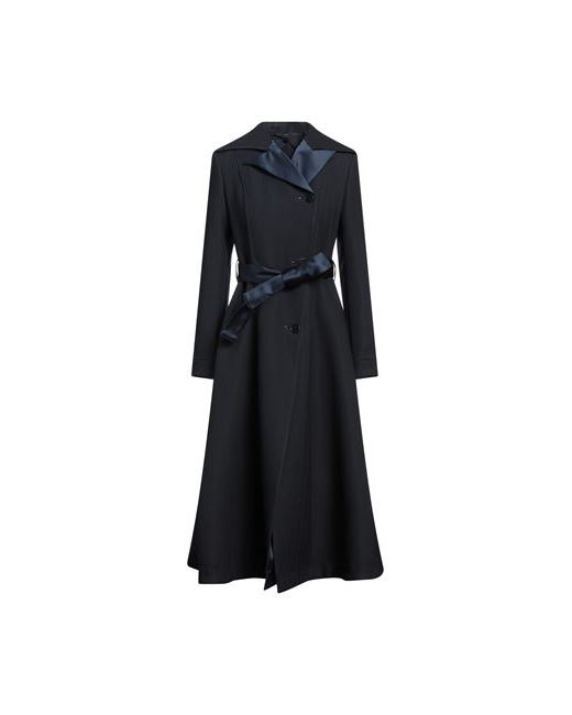 High Overcoat Trench Coat Midnight Polyester Elastane