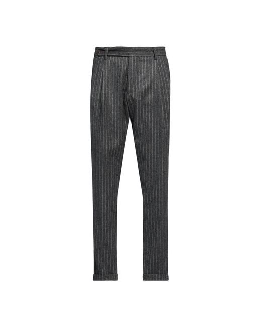 Messagerie Man Pants Lead Wool Polyester