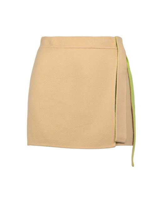 Off-White Wool Blend Mini Skirt skirt Virgin Cashmere