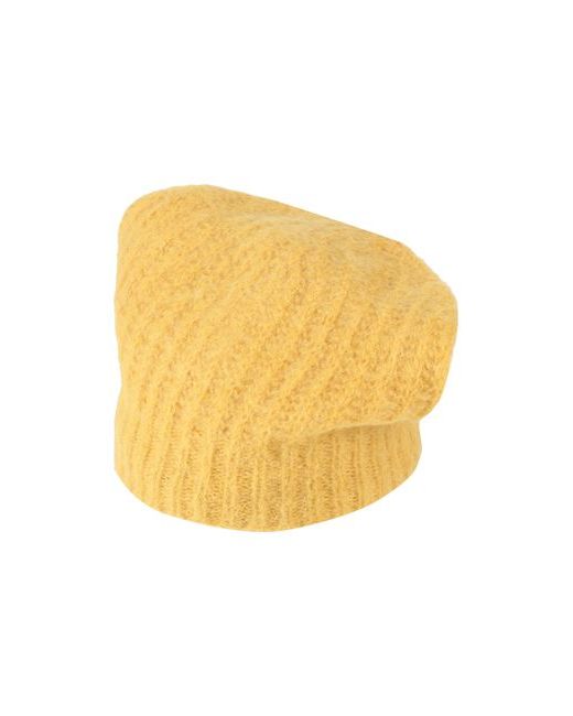 Kangra Hat Mustard Alpaca wool Polyamide Merino Wool