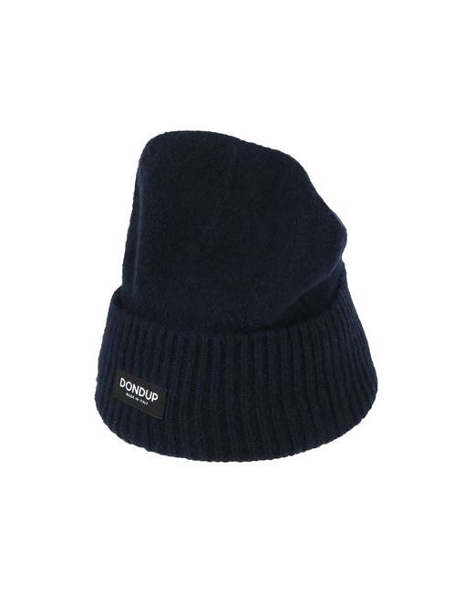 Dondup Man Hat Midnight Cashmere Wool