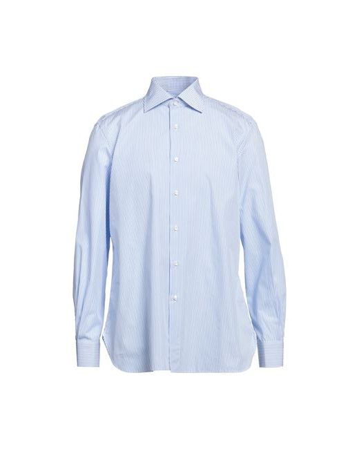 Sartorio Man Shirt Azure ¾ Cotton