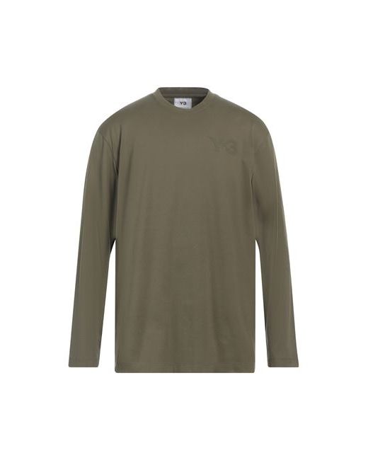 Y-3 Man T-shirt Military Cotton Elastane
