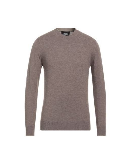 Alpha Studio Man Sweater Dove Geelong Wool