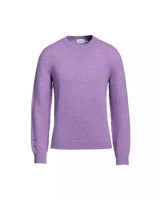 Scaglione Man Sweater Lilac Merino Wool Recycled cashmere Polyamide