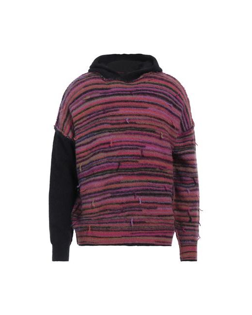 Isabel Benenato Man Sweater Garnet Alpaca wool Polyamide Elastane Wool
