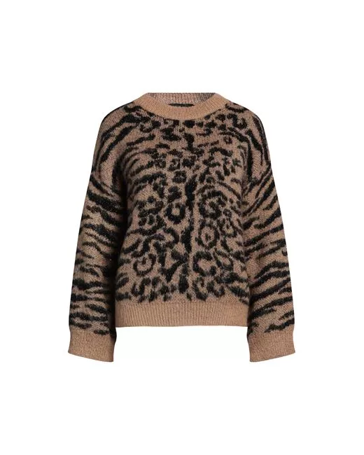 ICONA by KAOS Sweater Camel Acrylic Mohair wool Polyamide