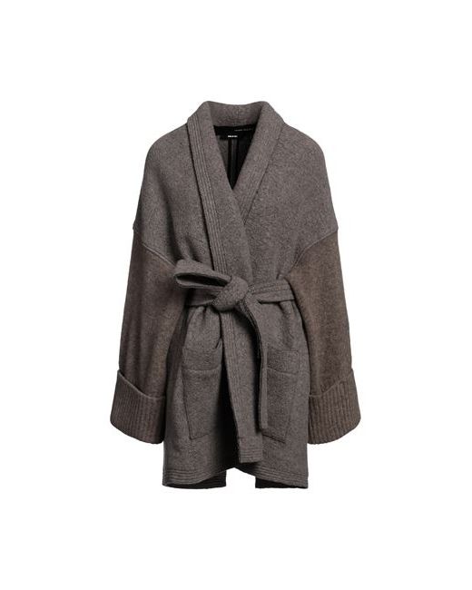 Isabel Benenato Overcoat Trench Coat Light brown Virgin Wool Polyester
