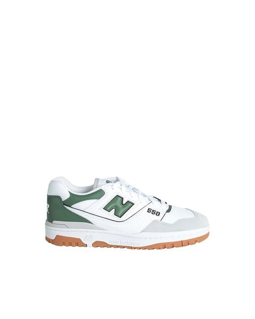 New Balance 550 Man Sneakers 5 Leather Textile fibers