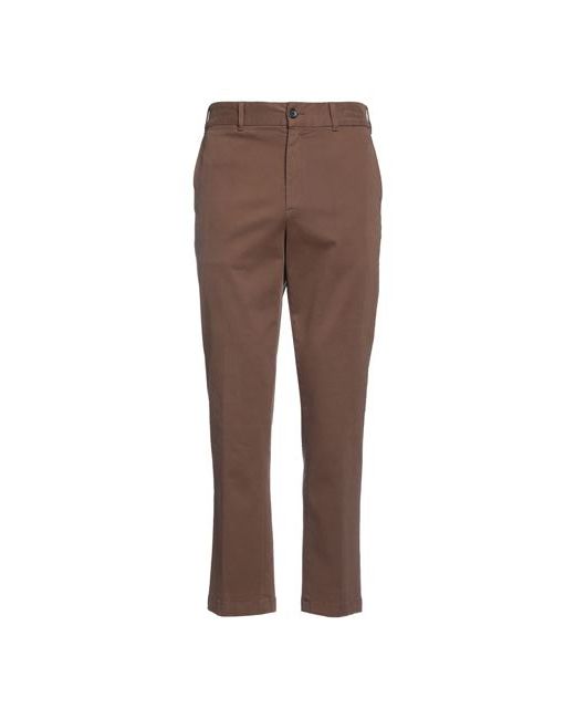Grifoni Man Pants Light brown Cotton Elastane