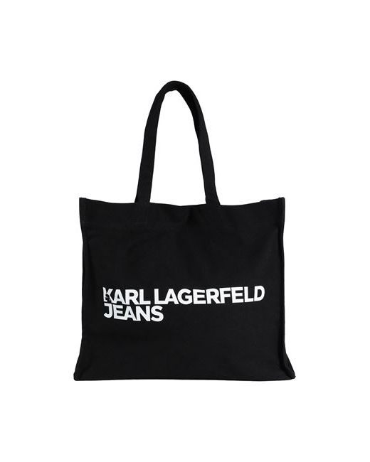 Karl Lagerfeld Jeans Ew Logo Shopper Shoulder bag Recycled cotton Cotton